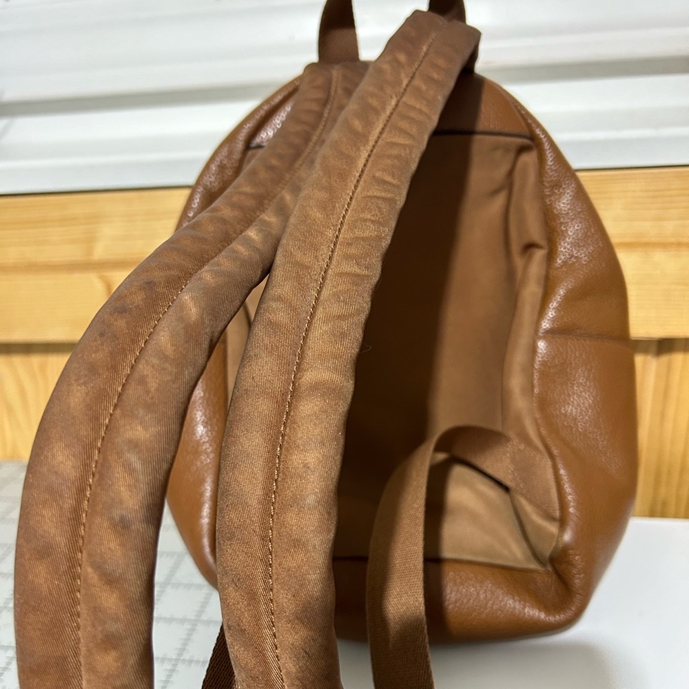 Leather Coach Small Backpack - image 3